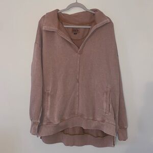 American Eagle Collar Neck Sweater with Pockets